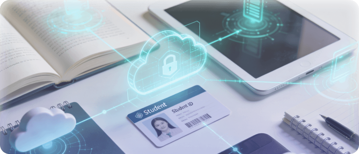 Infographic illustrating methods to safeguard data using cloud computing technologies and best practices.